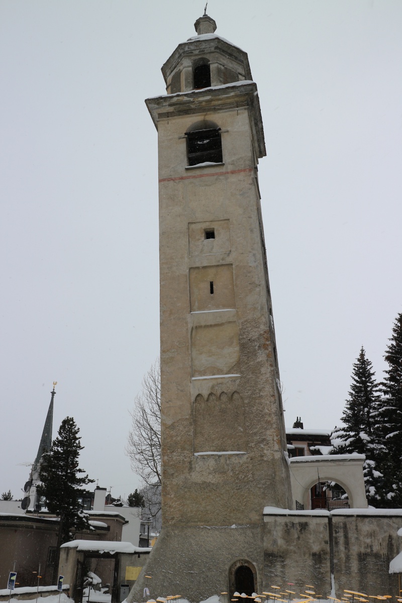 Der schiefe Turm von St. Moritz