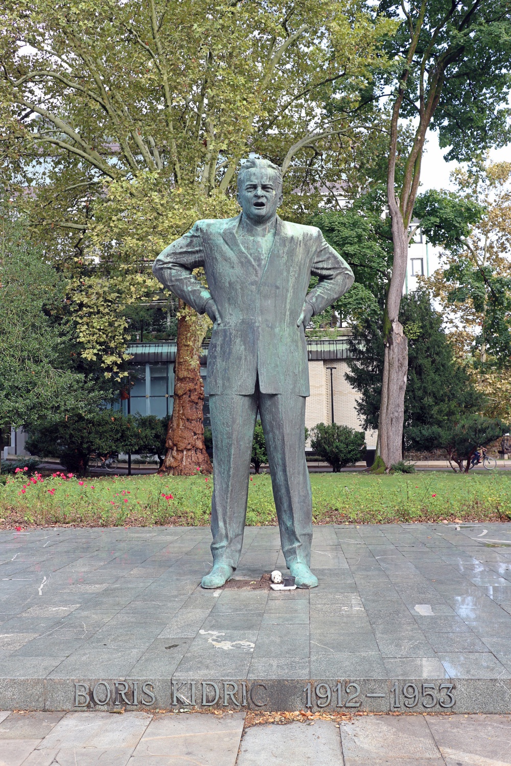 Statue von Boris Kidric