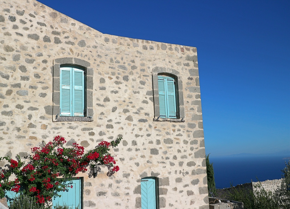 Gebäude auf Nisyros