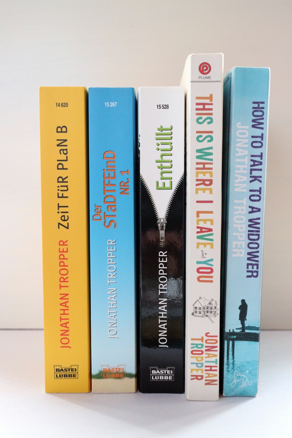 Meine B&uuml;cher von Jonathan Tropper