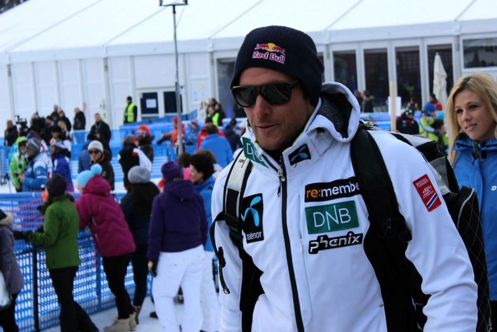 Aksel Lund Svindal Olympiasieger in der Abfahrt