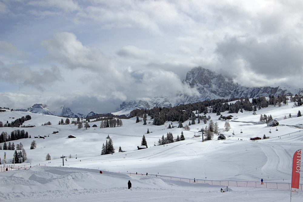 Seiser Alm im Winter - Südtirol ein Wintermärchen