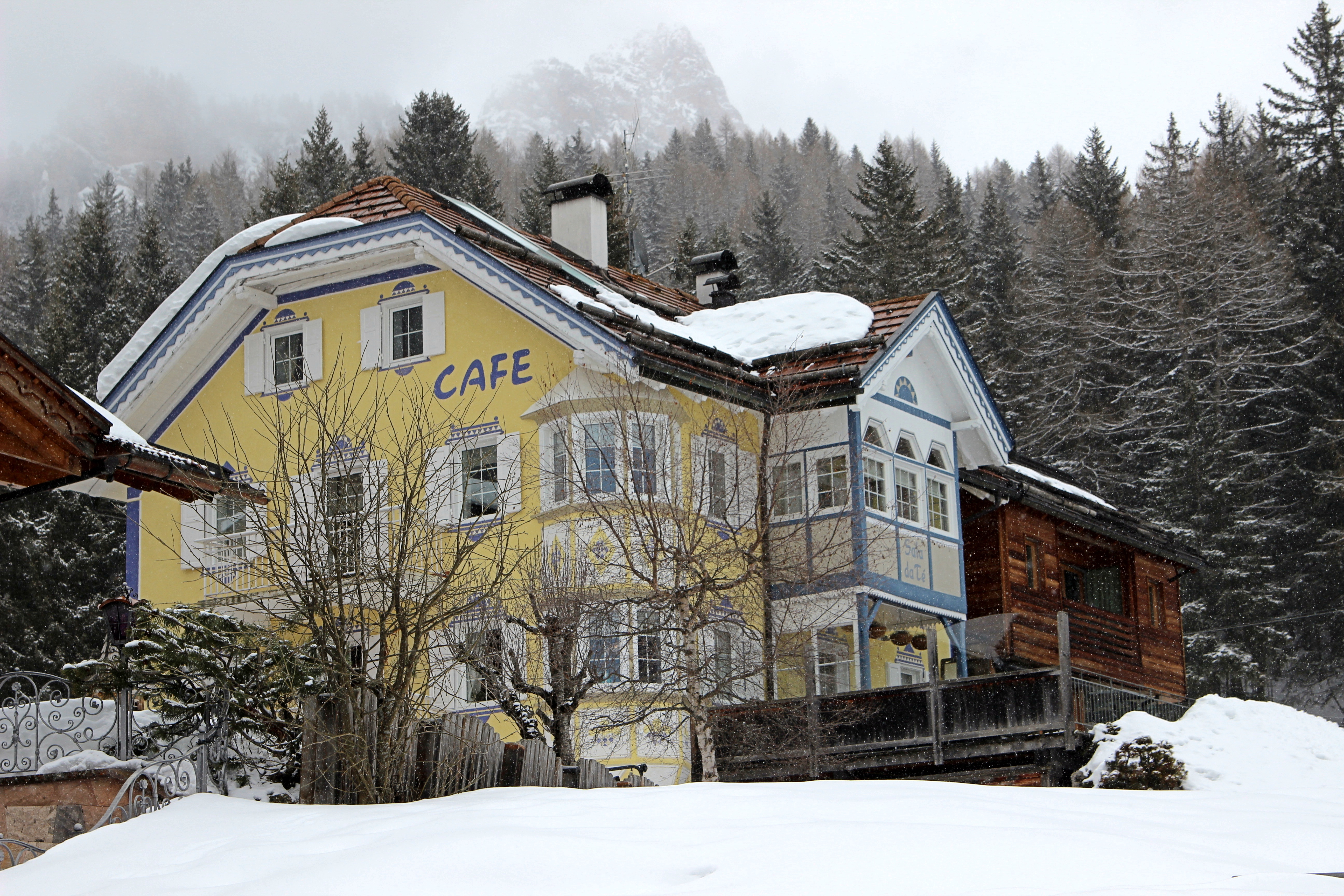 Wolkenstein Teestube Villa Frainela Gr&ouml;den