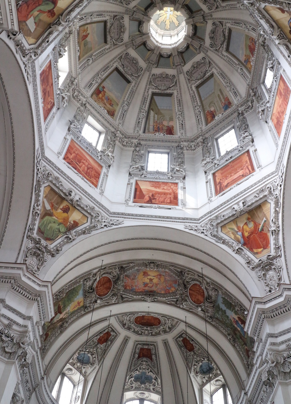 Deckengewölbe Dom von Salzburg