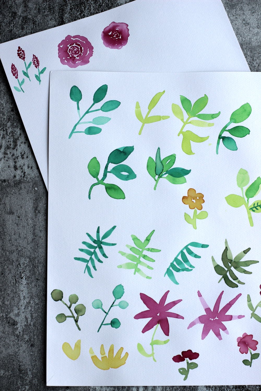 May & Berry Workshop Watercolor und Lettering