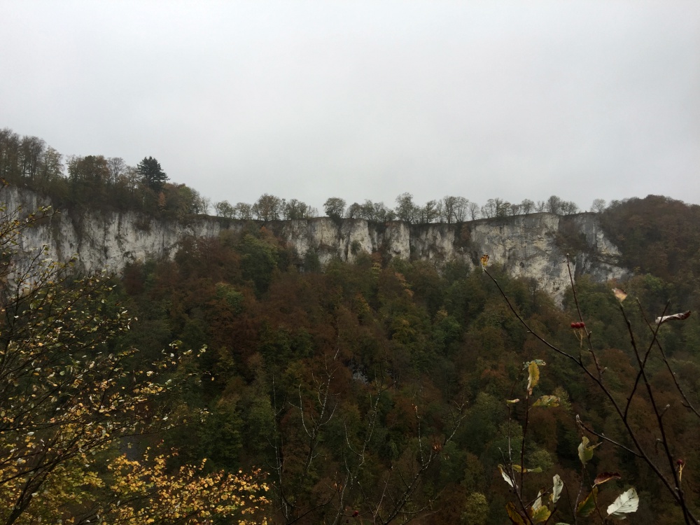 Felsen Wasserfallsteig