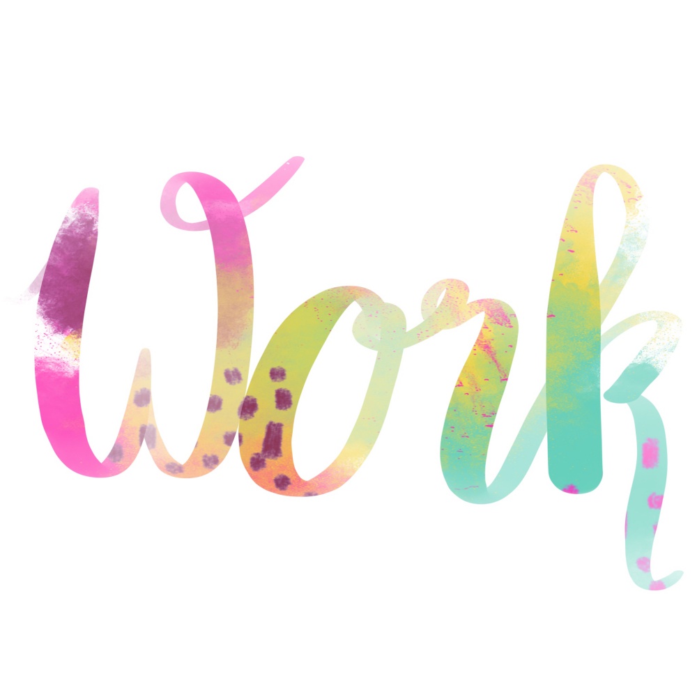Ipad Lettering Mädchenkunst Work