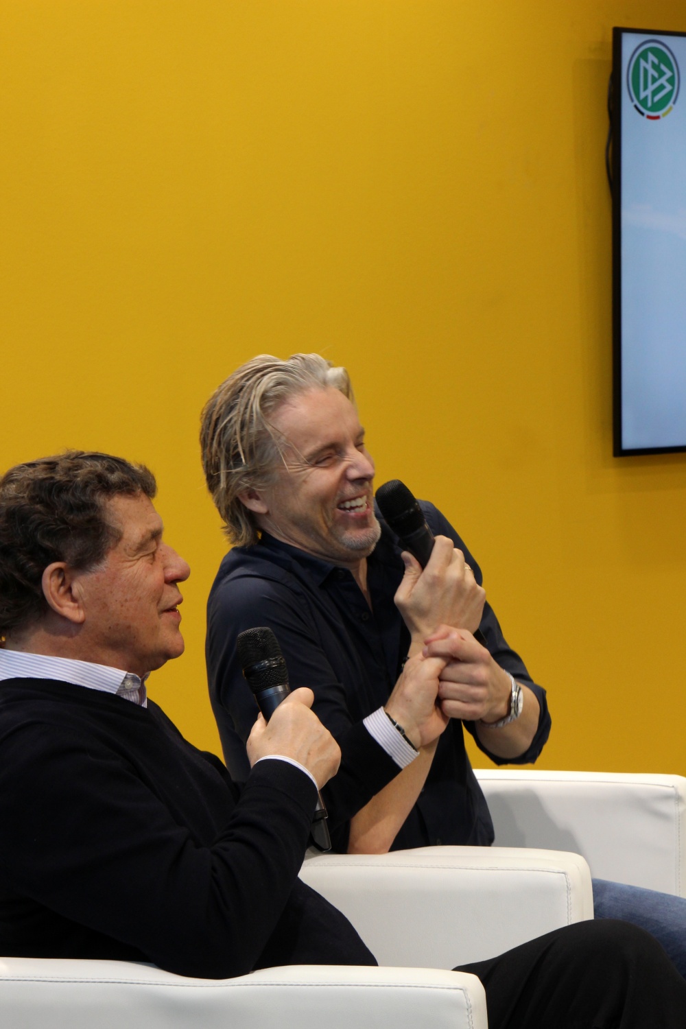 Otto Rehhagel & Jan Aage Fjörtoft