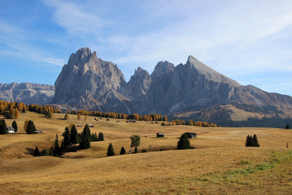 Langkofel und Plattkofel