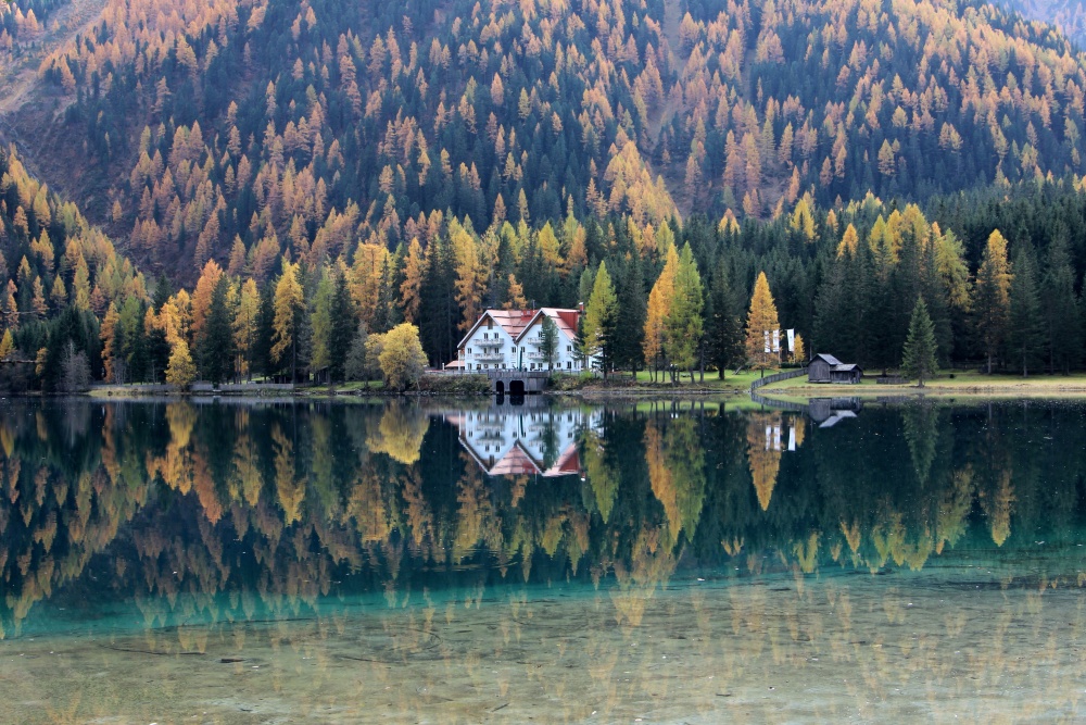 Antholzer See Herbst