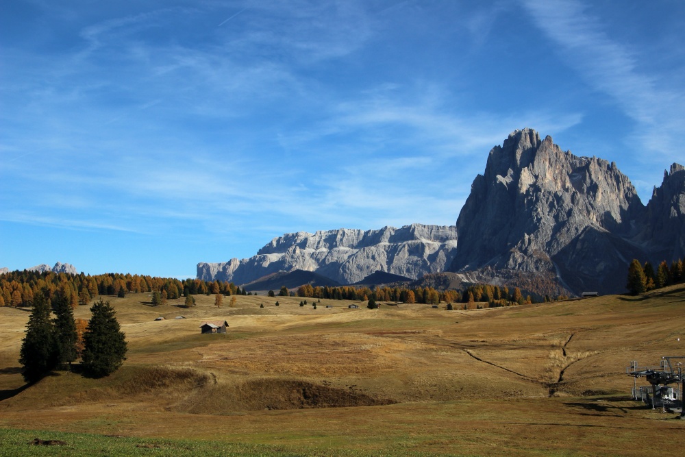 Seiser Alm im Herbst