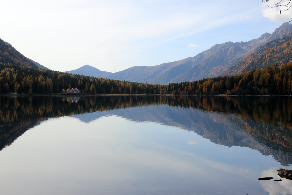 Antholzer See Herbst