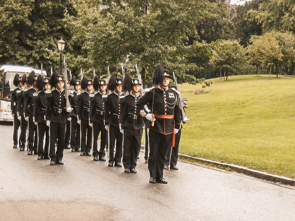 Changing the guards