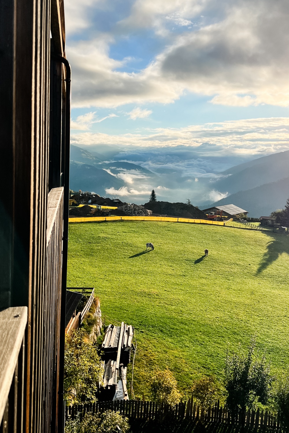 01_Reisetagebuch Südtirol_morgendlicher Blick vom Balkon_Hotel Ambet