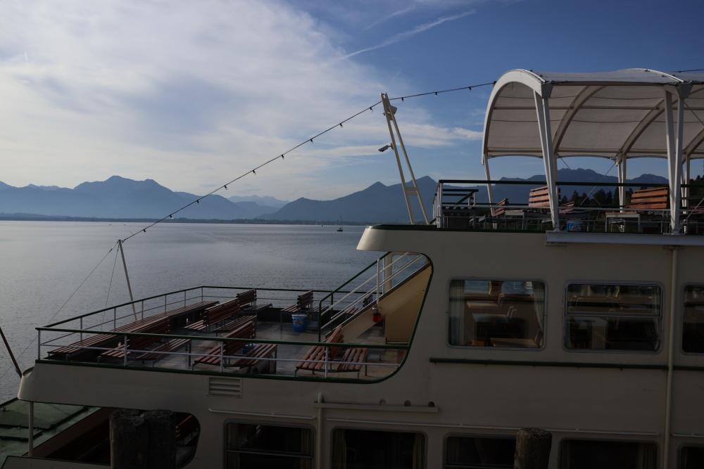 04_Chiemsee_Schiffe auf dem Chiemsee