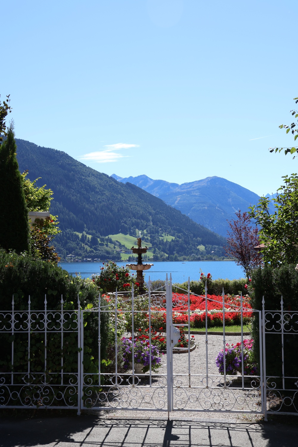 04_Zell am See_Garten vom Grand Hotel